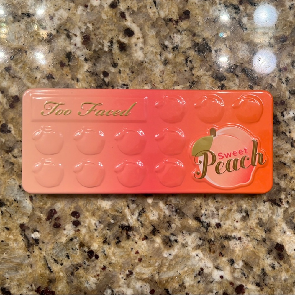 Too Faced Sweet Peach Eyeshadow Palette - Peach and Coral